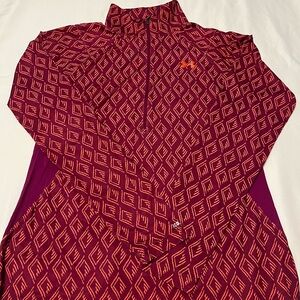 Under Armour Iso-Chill Meridian 1/2-Zip Pullover Orange/Purple